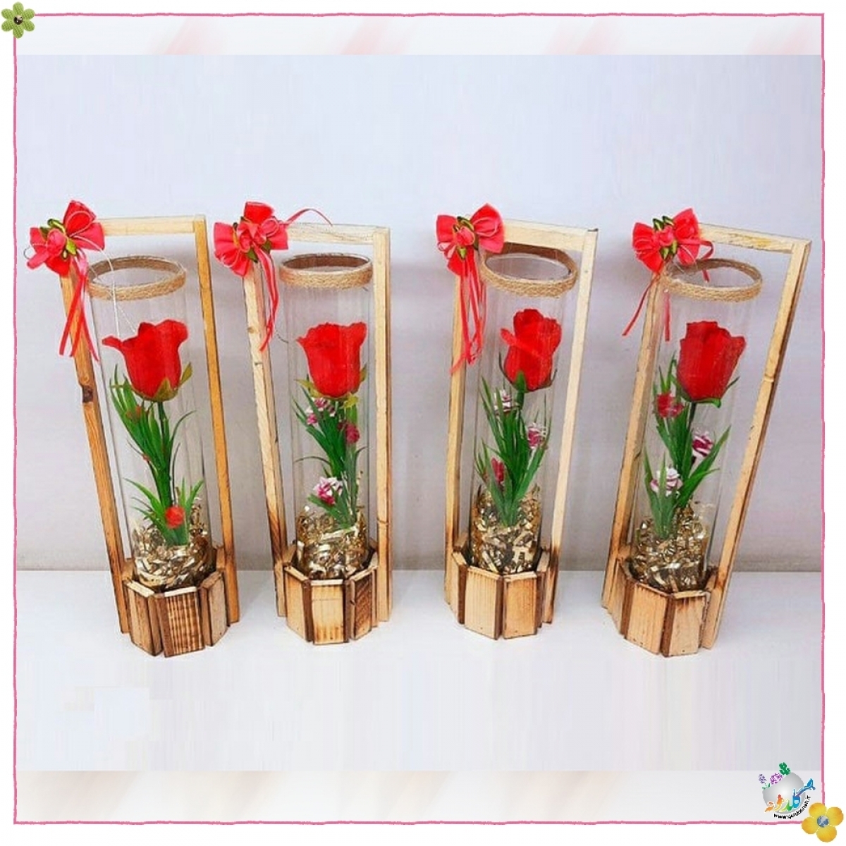استوانه شیشه ایی قطر 6 ارتفاع 30