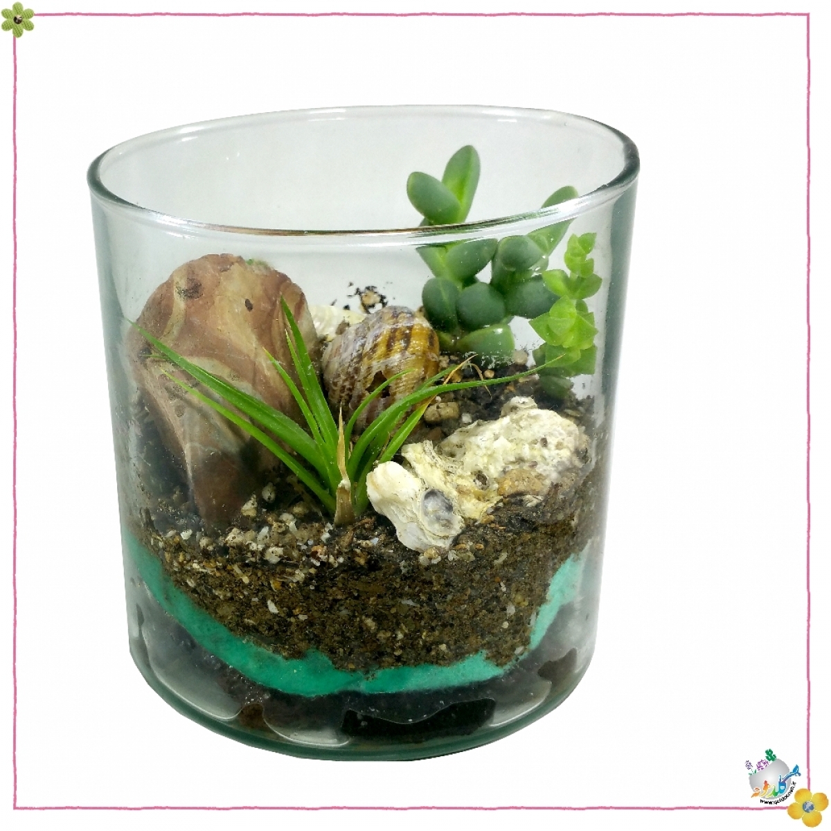 استوانه شیشه ایی قطر 8 ارتفاع 10