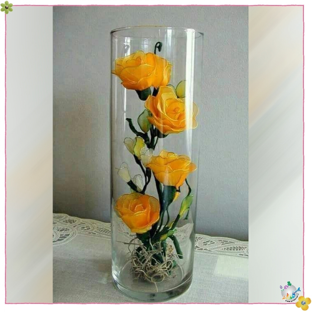 استوانه شیشه ایی قطر 8 ارتفاع 30