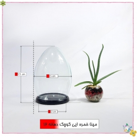 شیشه کفه دار طرح پدیده خمره ایی کوچک